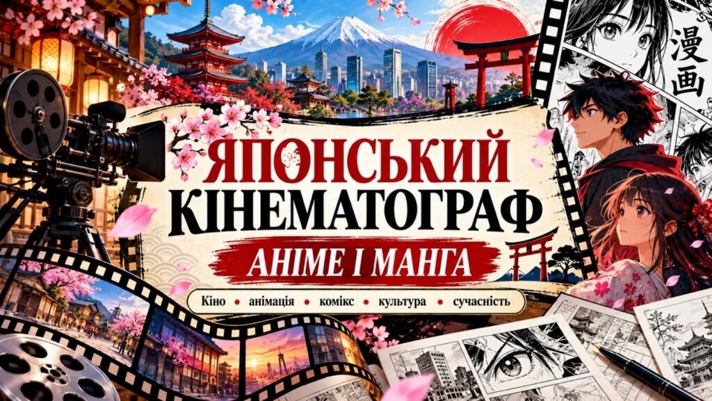 Головне зображення розробки: «Японський кінематограф. Аніме і манґа» ПРЕЗЕНТАЦІЯ +КОНСПЕКТ
