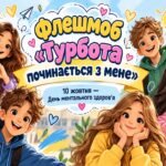 Картки для флешмобу «Турбота починається з мене». 10 жовтня – День ментального здоров’я